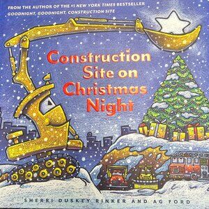 Construction Site On Christmas Hardback
